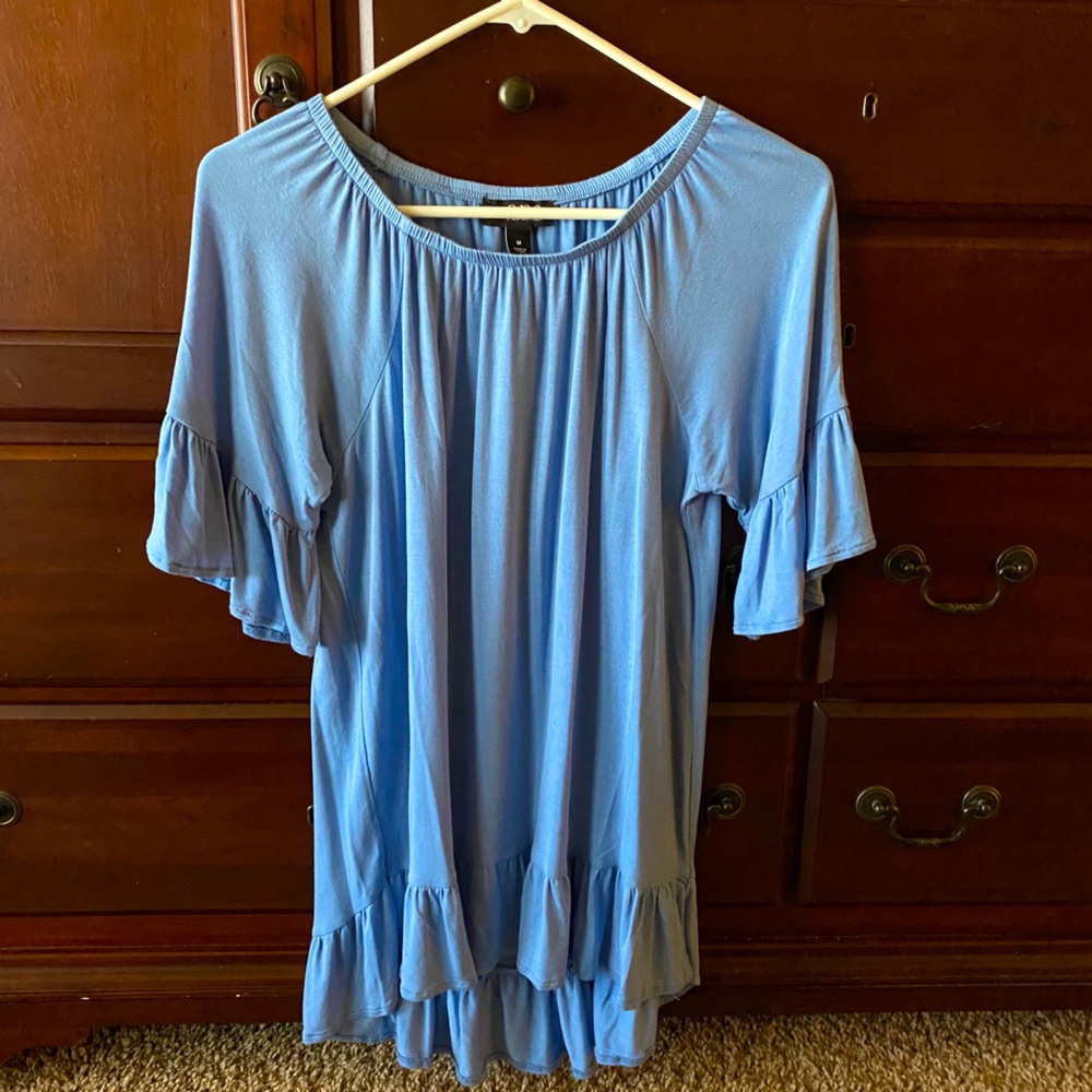 Blue Long Shirt